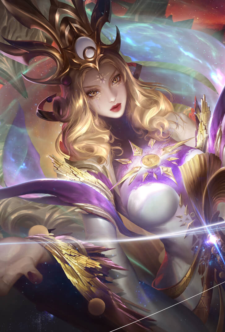 武则天王者荣耀皮肤倪克斯神谕高清无水印手机壁纸