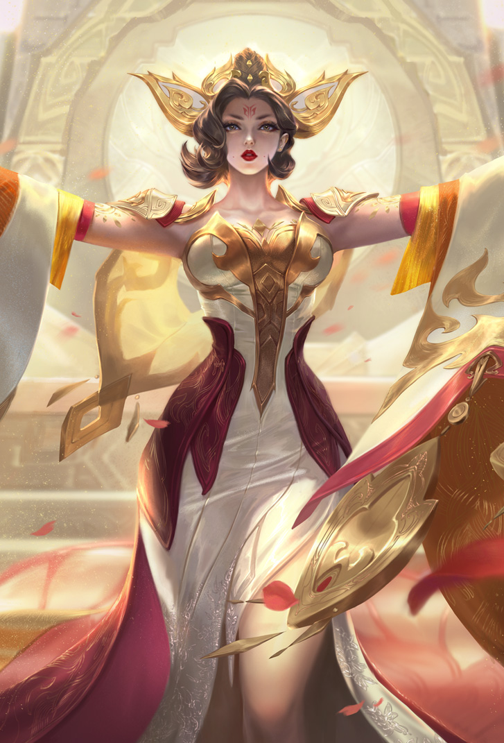 武则天王者荣耀皮肤女帝高清无水印手机壁纸