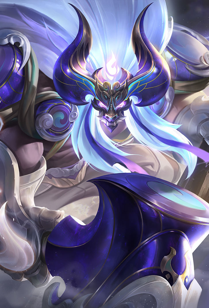 牛魔王者荣耀皮肤奔雷神使高清无水印手机壁纸