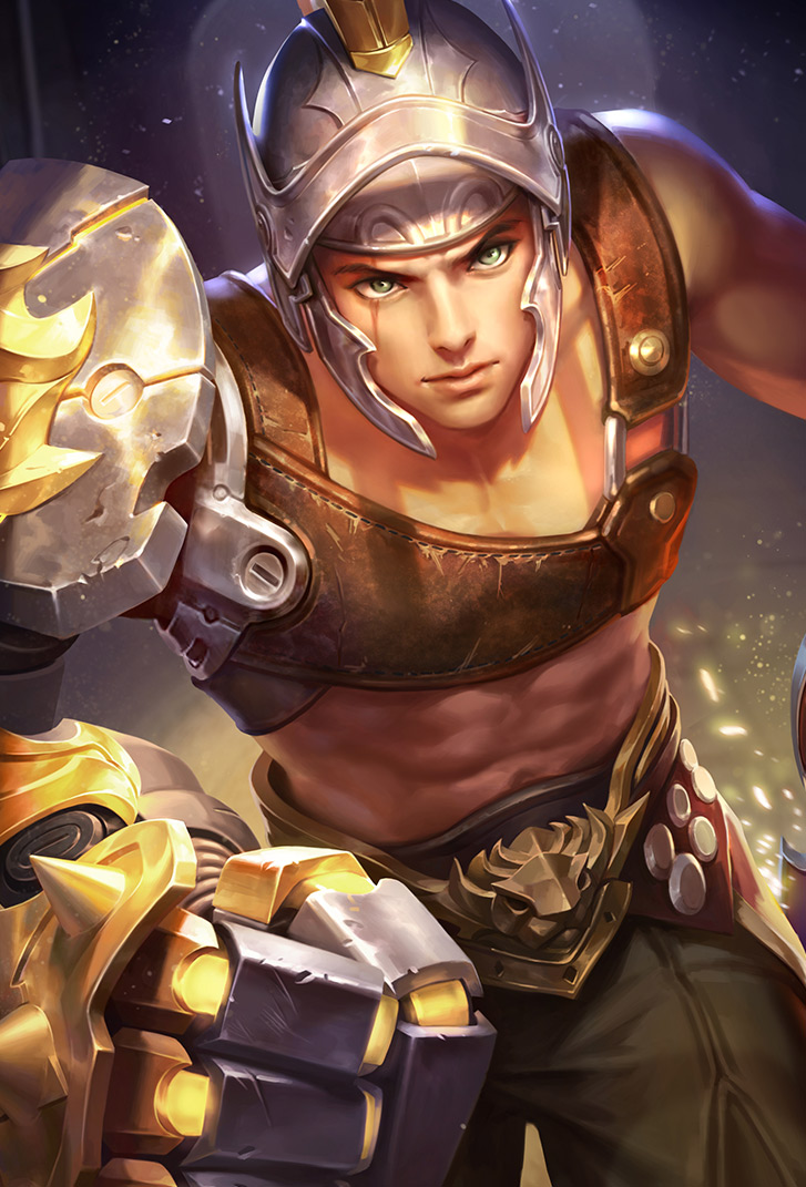 狂铁王者荣耀皮肤命运角斗场高清无水印手机壁纸