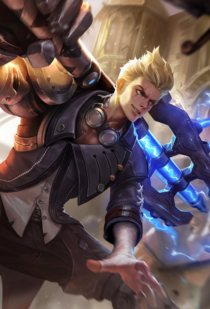 狂铁王者荣耀皮肤战车意志高清无水印手机壁纸