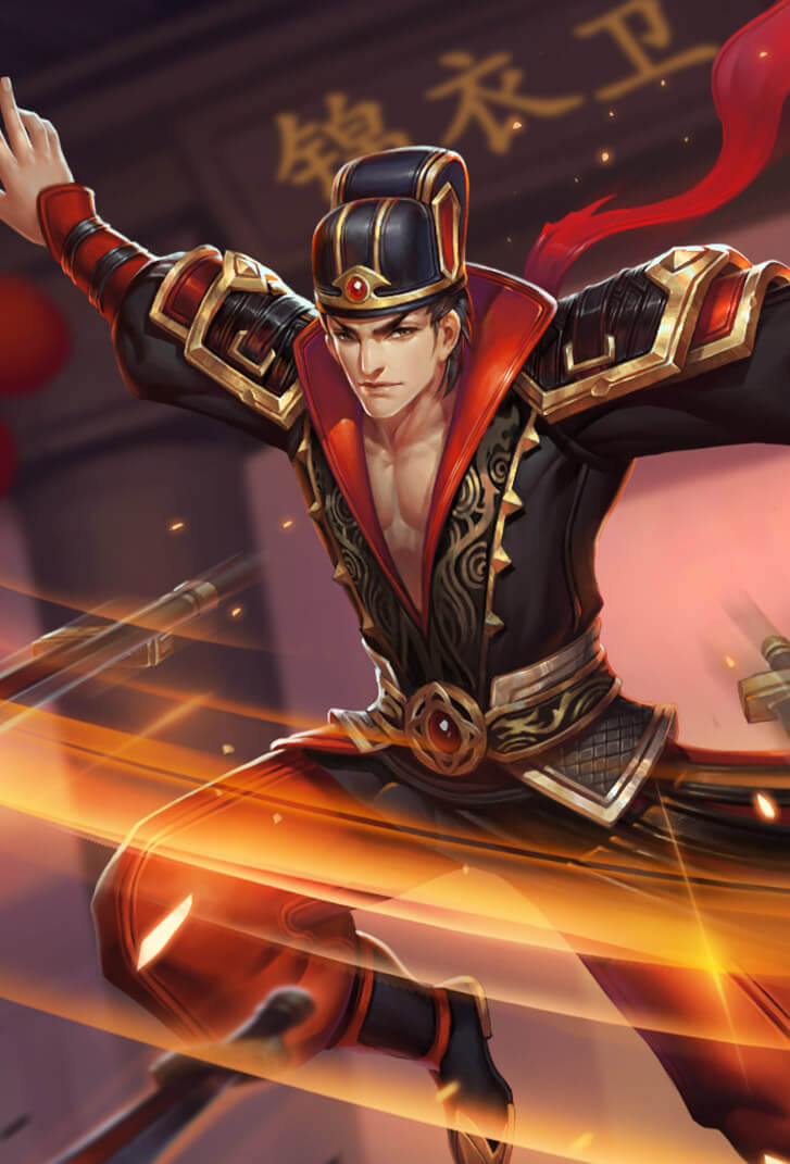 狄仁杰王者荣耀皮肤锦衣卫高清无水印手机壁纸