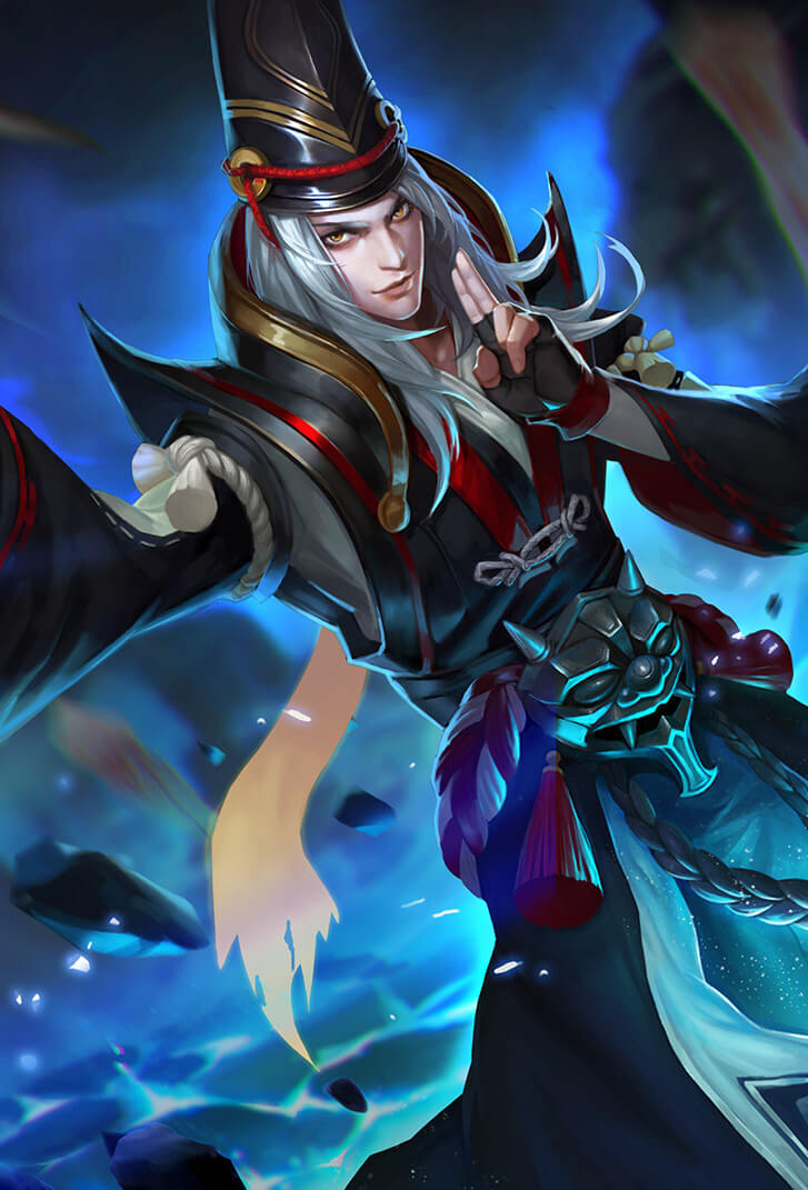 狄仁杰王者荣耀皮肤阴阳师高清无水印手机壁纸