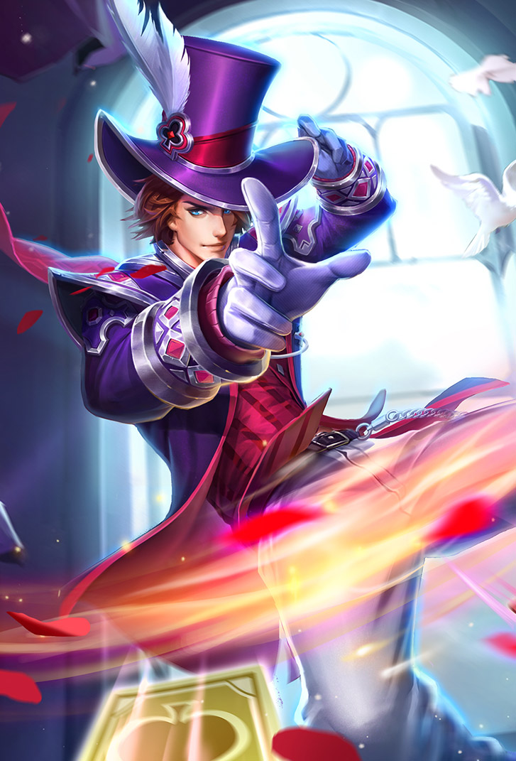 狄仁杰王者荣耀皮肤魔术师高清无水印手机壁纸