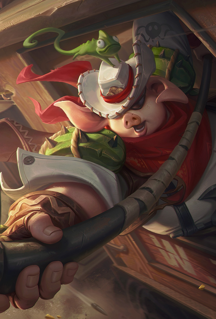 猪八戒王者荣耀皮肤西部大镖客高清无水印手机壁纸