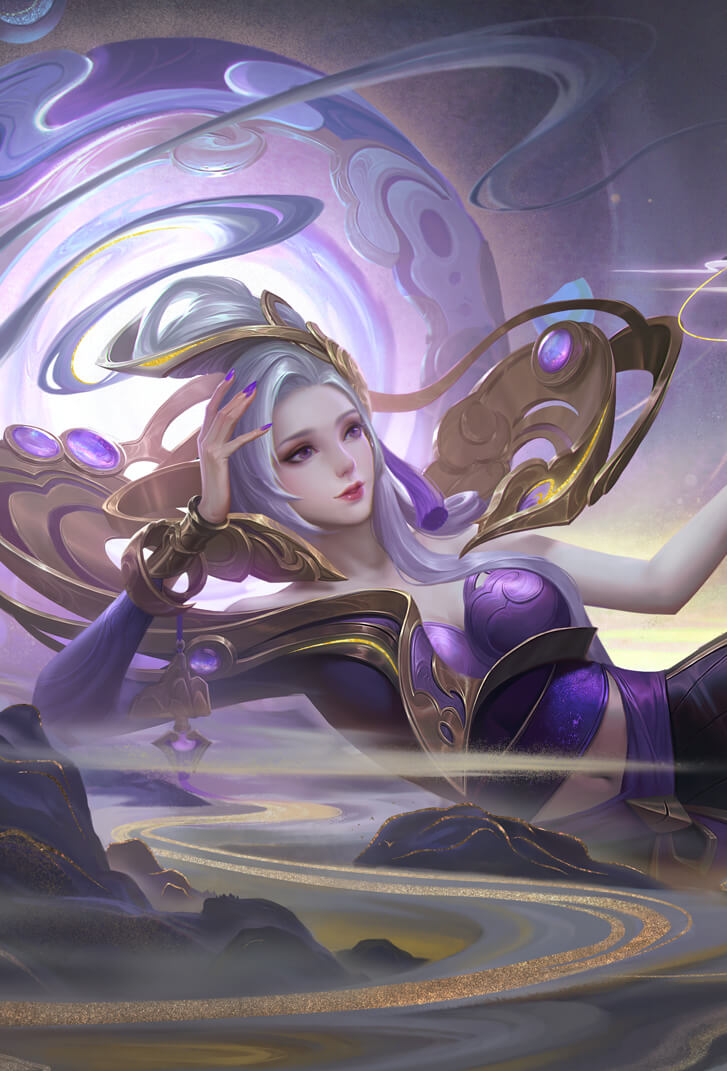 甄姬王者荣耀皮肤幽恒高清无水印手机壁纸