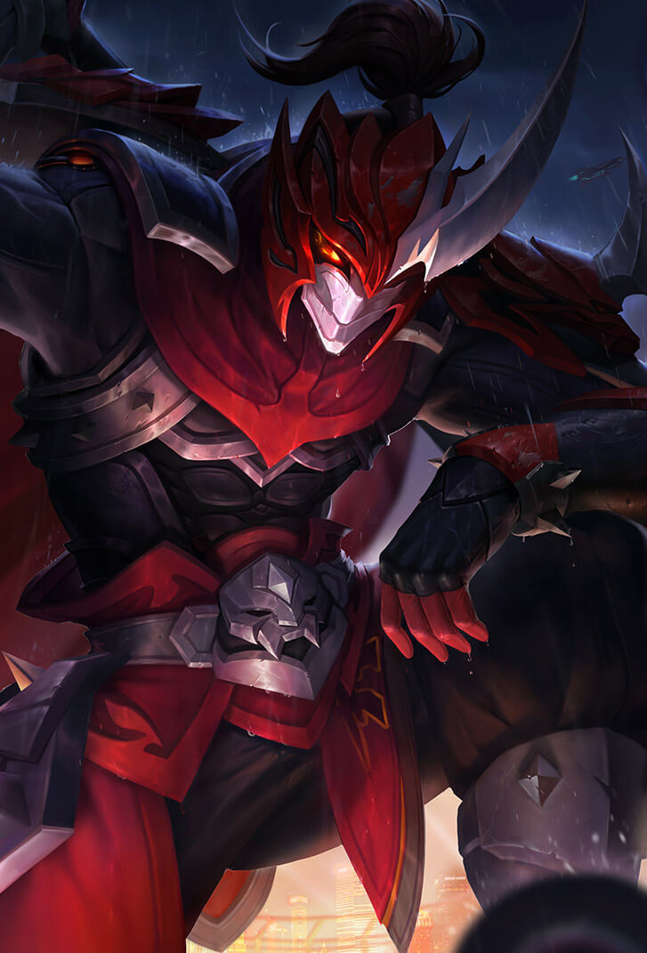 白起王者荣耀皮肤狰高清无水印手机壁纸