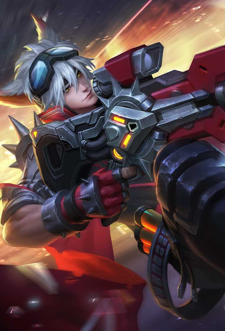 百里守约王者荣耀皮肤绝影神枪高清无水印手机壁纸