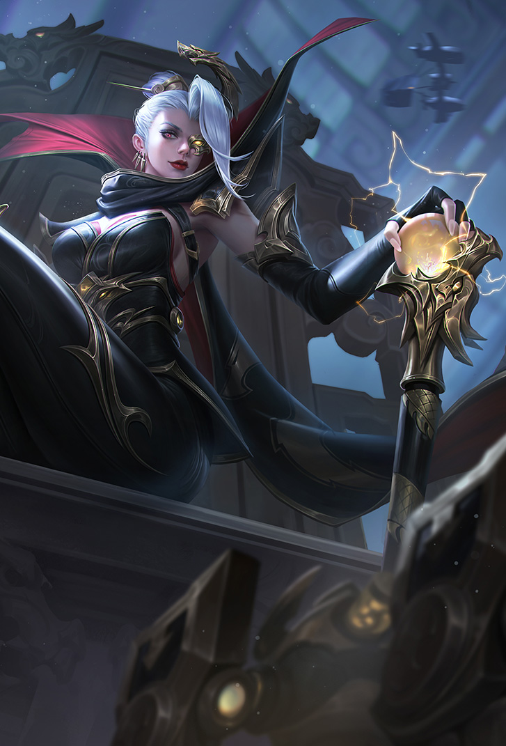 米莱狄王者荣耀皮肤御霄高清无水印手机壁纸