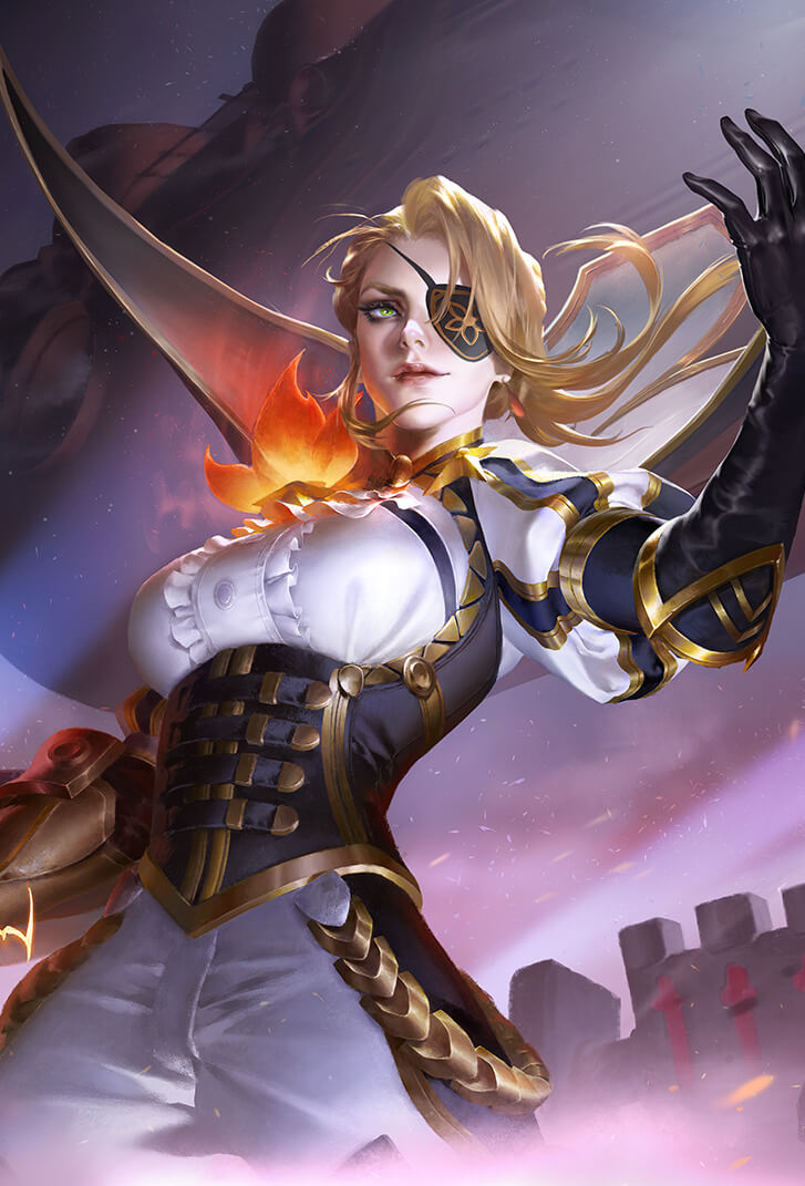 米莱狄王者荣耀皮肤筑城者高清无水印手机壁纸