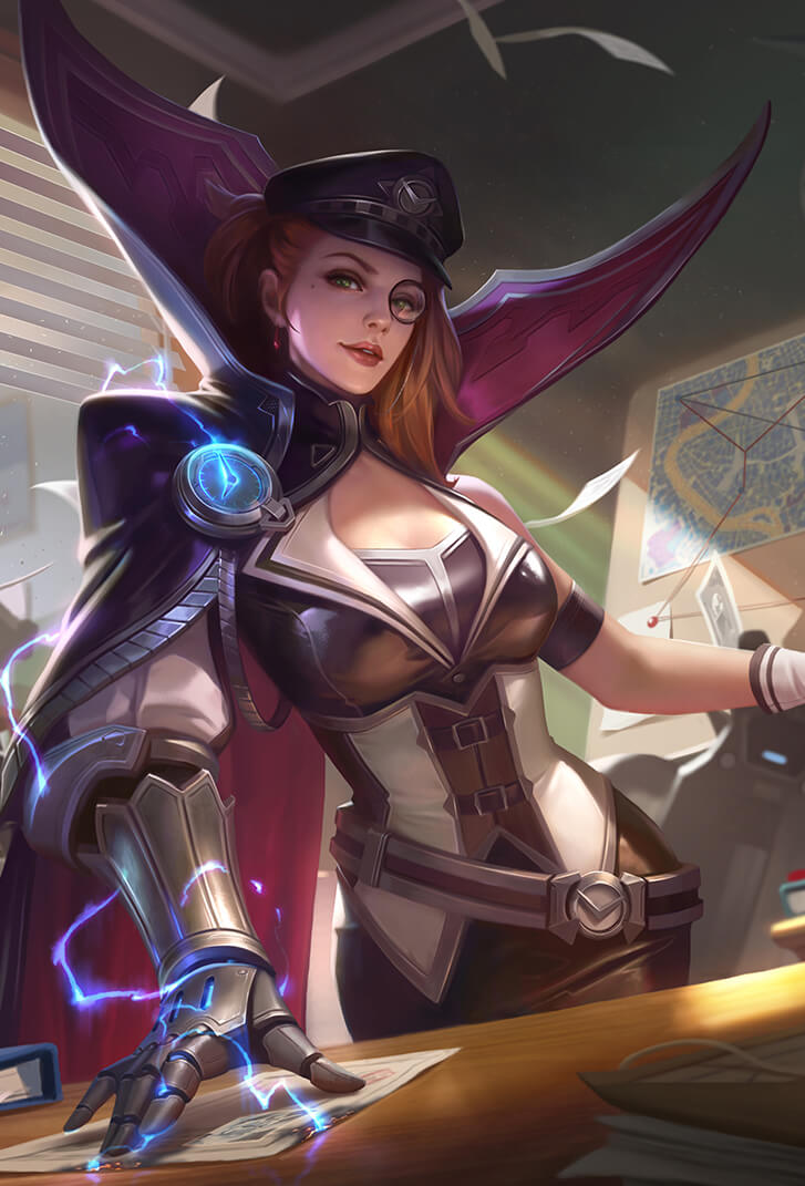 米莱狄王者荣耀皮肤精准探案法高清无水印手机壁纸