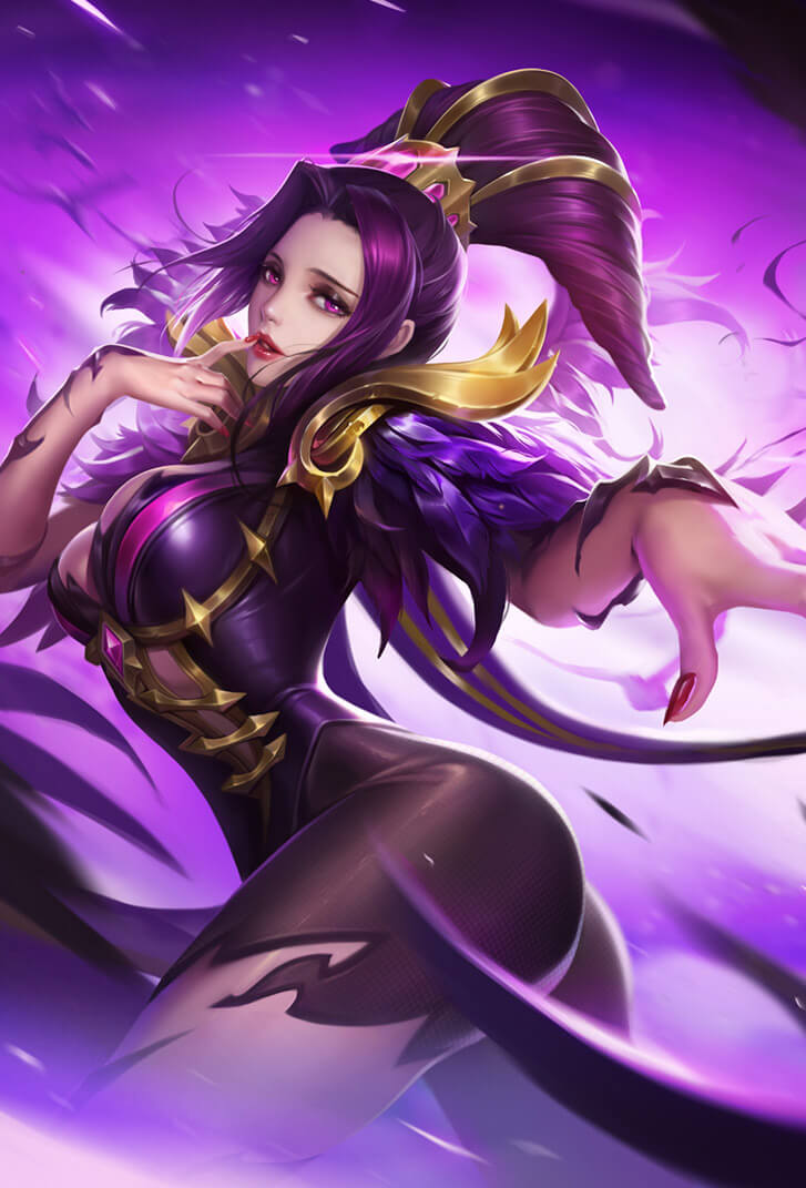 芈月王者荣耀皮肤永恒之月高清无水印手机壁纸