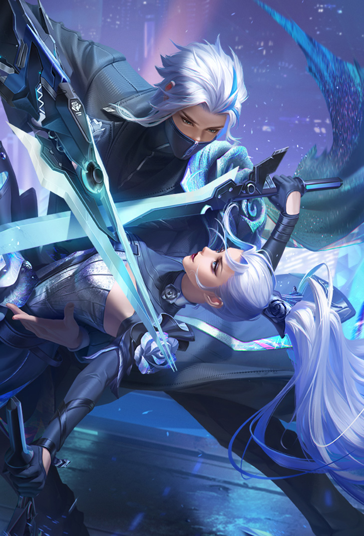 花木兰王者荣耀皮肤默契交锋高清无水印手机壁纸