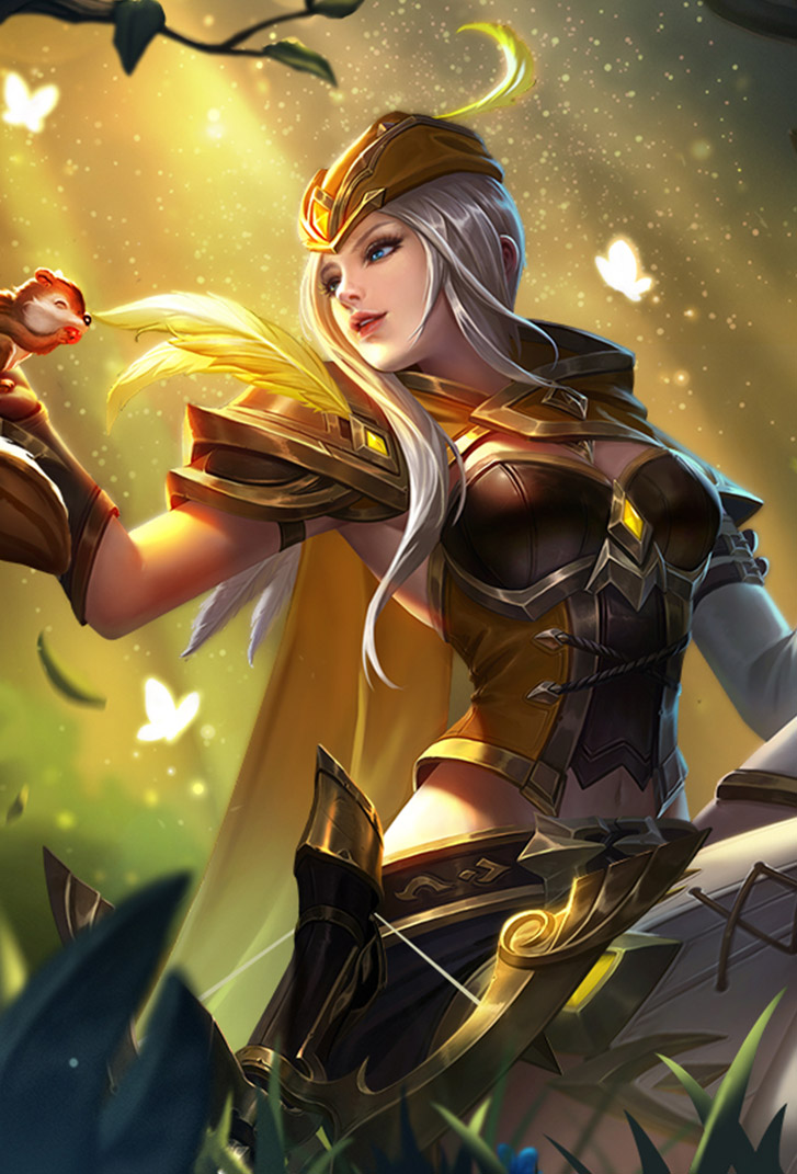 虞姬王者荣耀皮肤凯尔特女王高清无水印手机壁纸