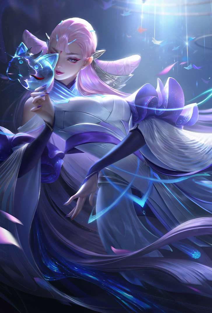 貂蝉王者荣耀皮肤猫影幻舞高清无水印手机壁纸