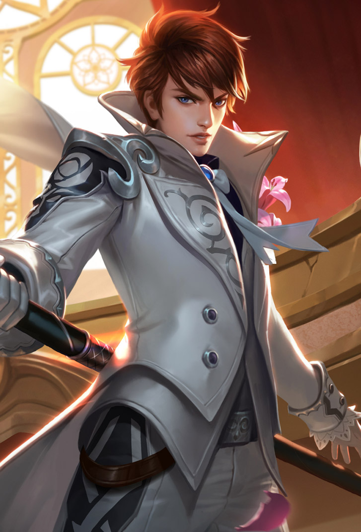 赵云王者荣耀皮肤白执事高清无水印手机壁纸