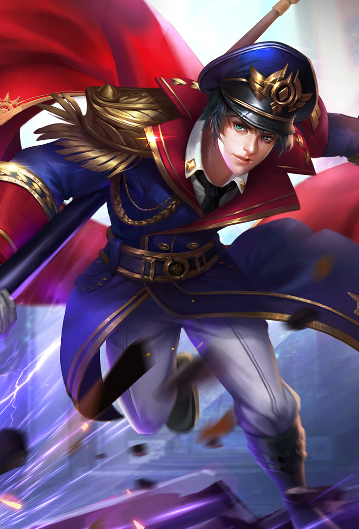 赵云王者荣耀皮肤皇家上将高清无水印手机壁纸