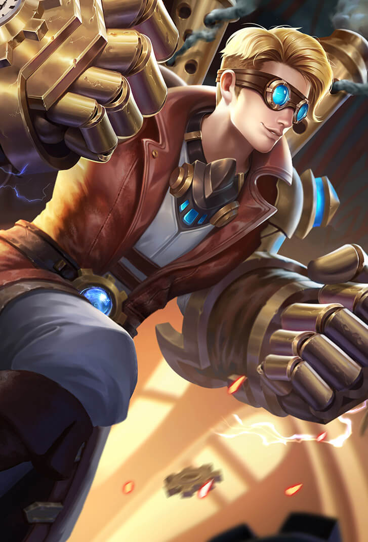 达摩王者荣耀皮肤大发明家高清无水印手机壁纸