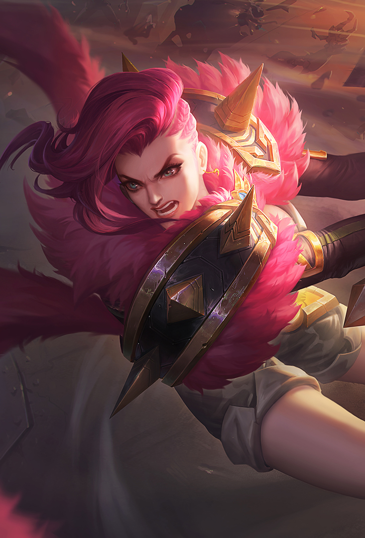 钟无艳王者荣耀皮肤生化警戒高清无水印手机壁纸