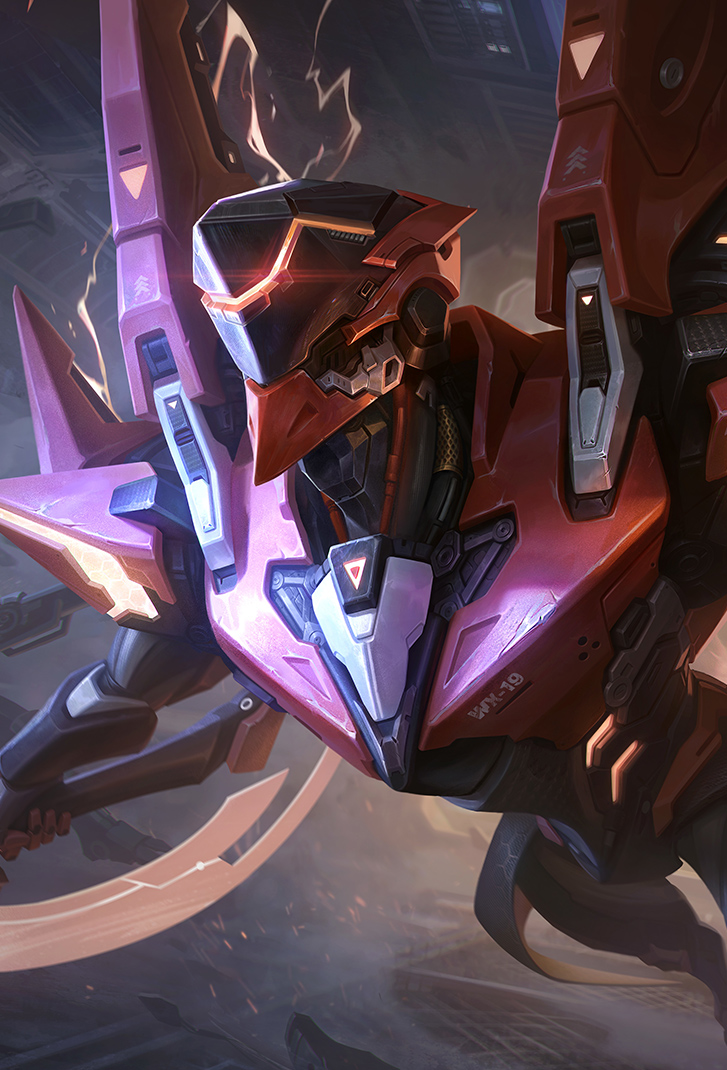 铠王者荣耀皮肤绛天战甲高清无水印手机壁纸