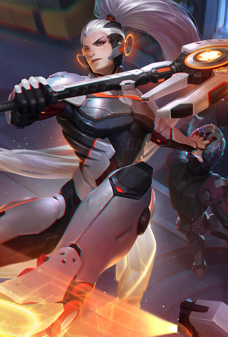 韩信王者荣耀皮肤逐梦之影高清无水印手机壁纸