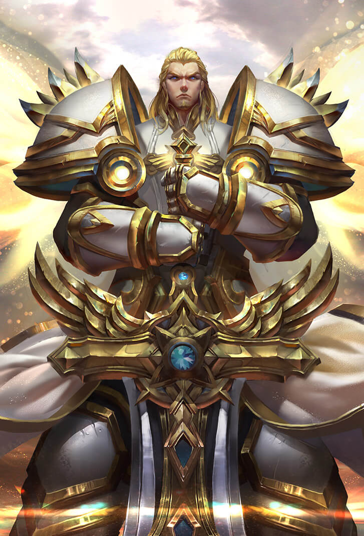 项羽王者荣耀皮肤苍穹之光高清无水印手机壁纸