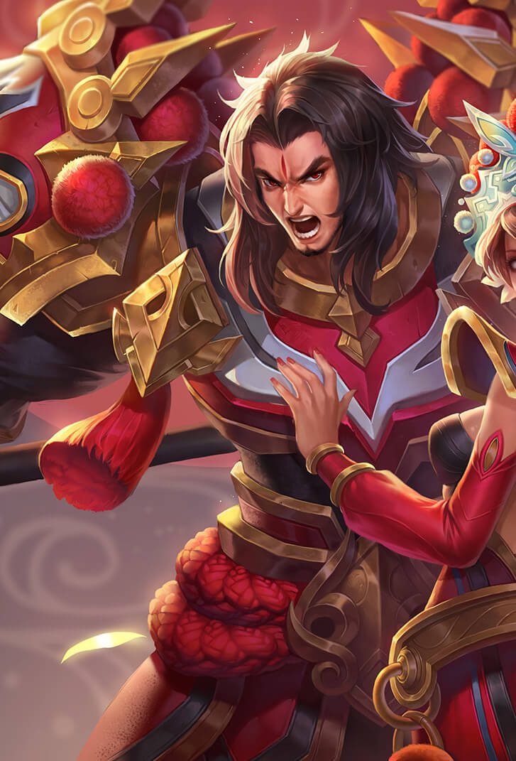 项羽王者荣耀皮肤霸王别姬高清无水印手机壁纸