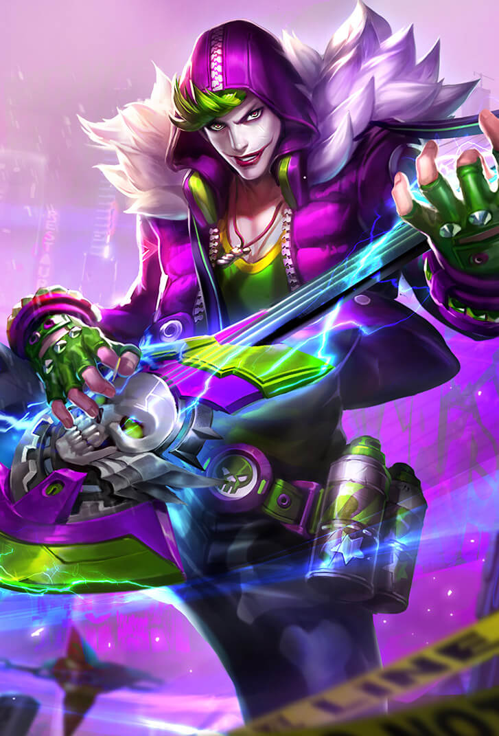 高渐离王者荣耀皮肤死亡摇滚高清无水印手机壁纸