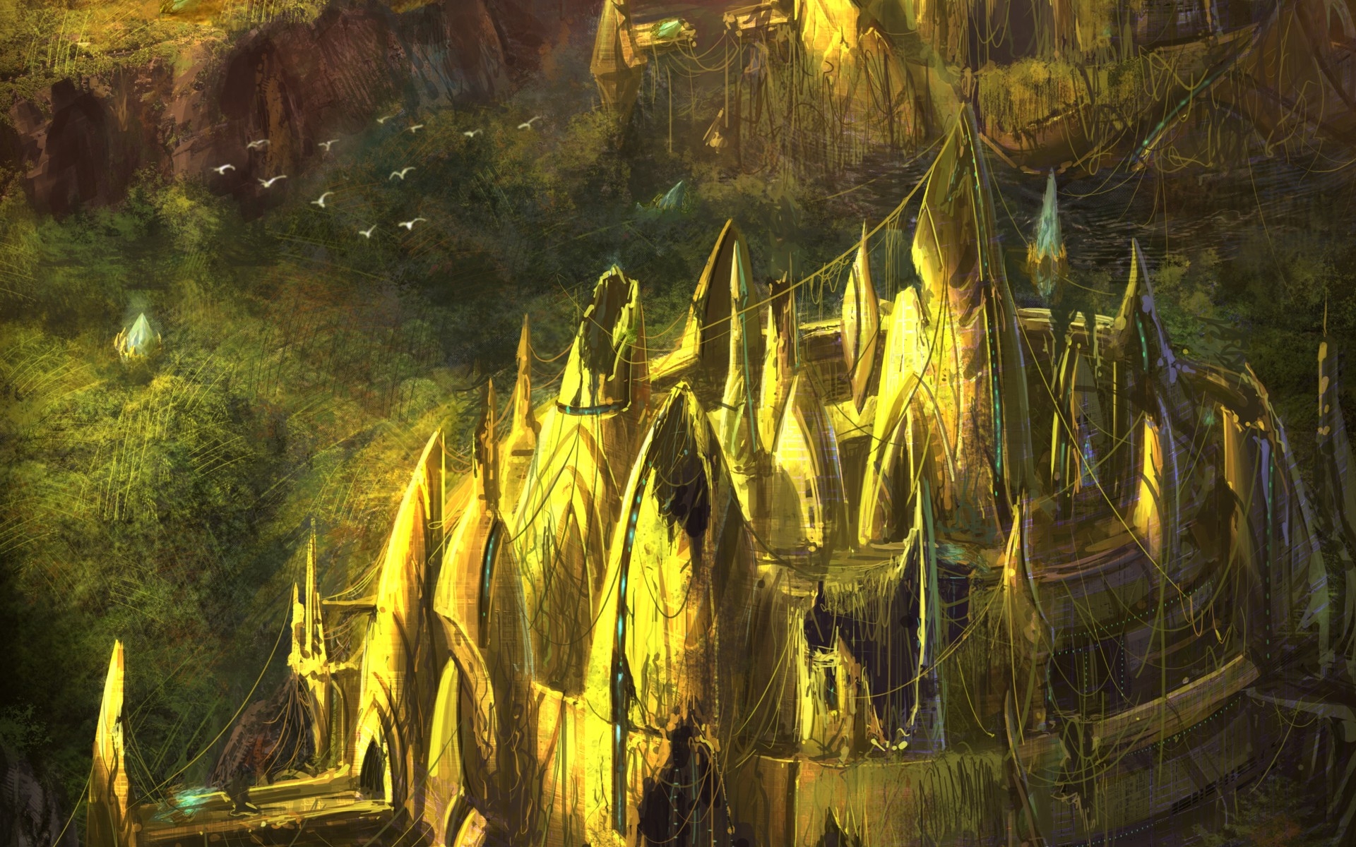 唯美星际高清墙纸浪漫星河1920x1200