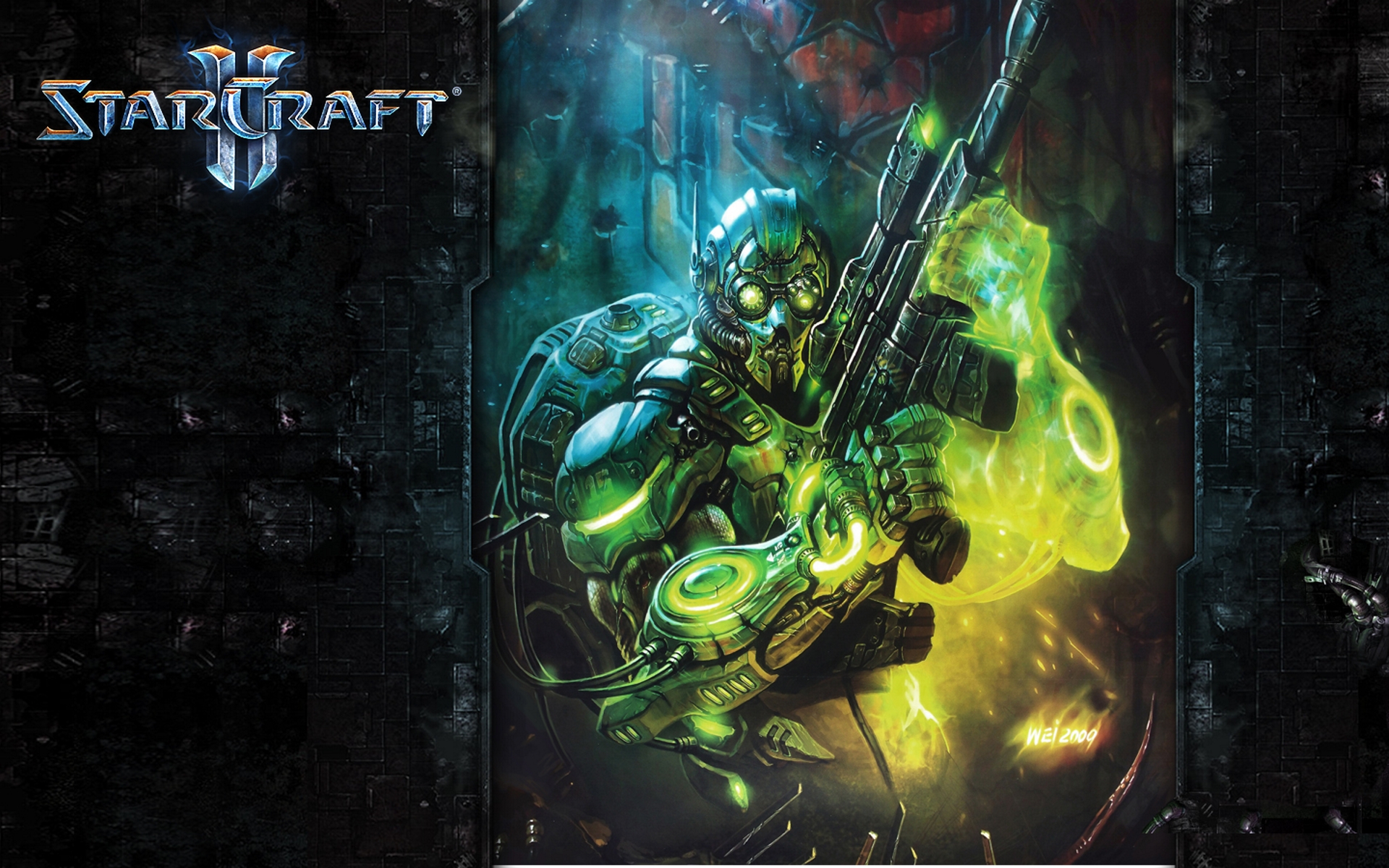 复古科幻星际高清墙纸风格1920x1200