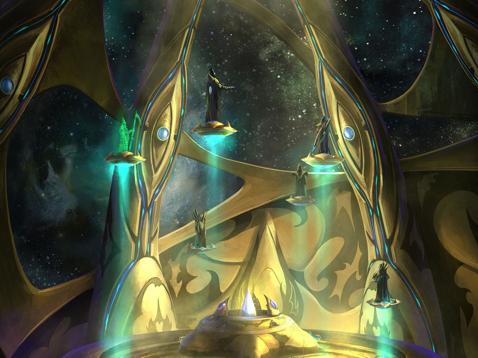 星际流光高清墙纸动态轨迹1600x1200