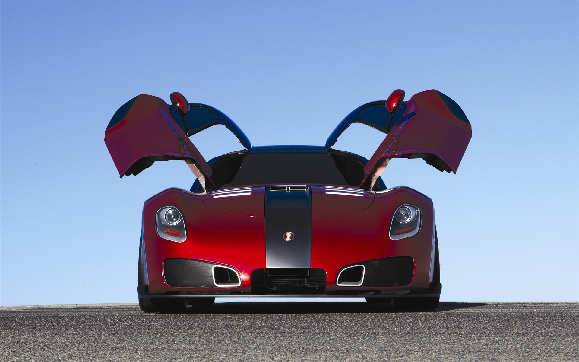 最新高清汽车壁纸城市天际线背景1920x1200