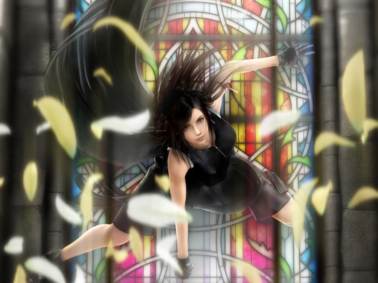 最终幻想高清壁纸城市建筑辉煌1600x1200