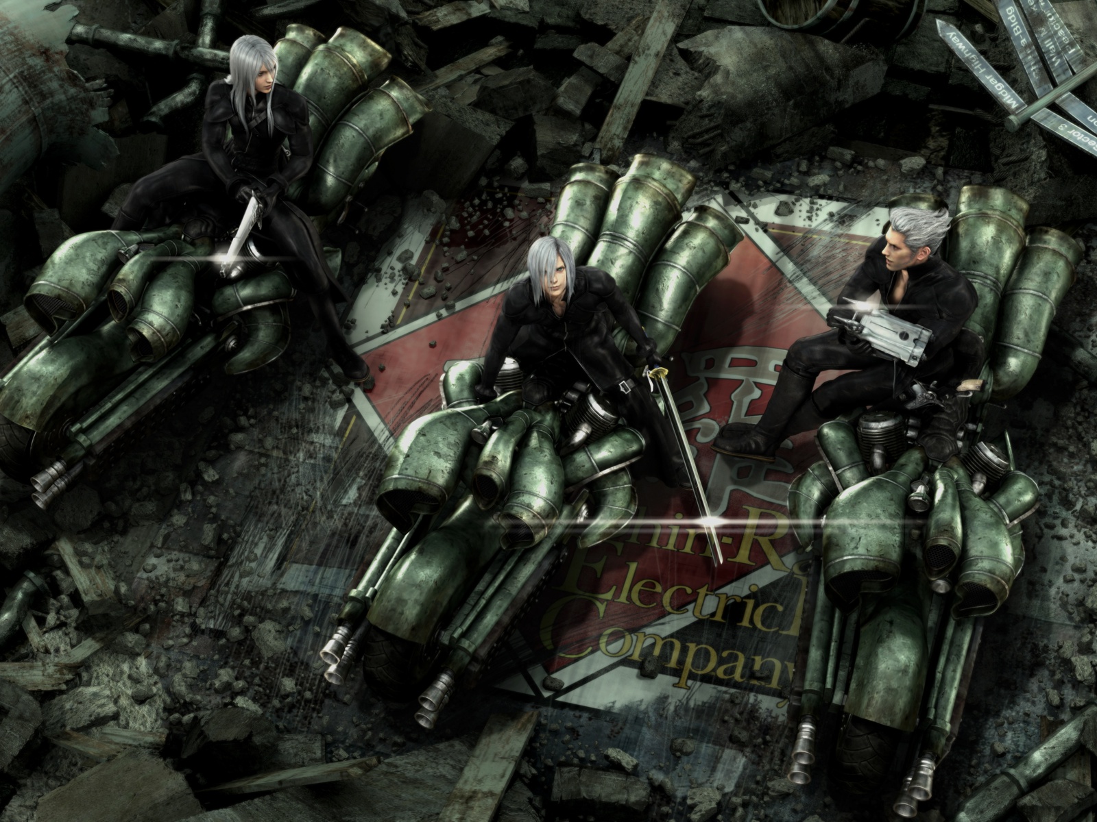 最终幻想高清壁纸英雄成长历程1600x1200