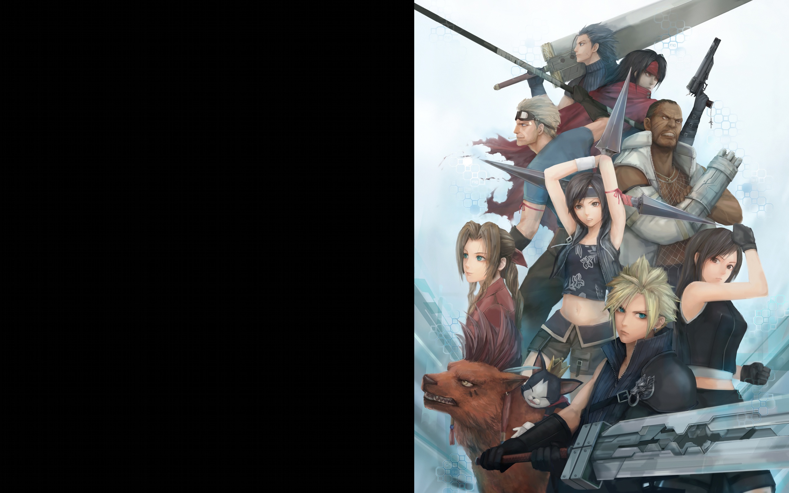 最终幻想高清壁纸团队合作瞬间2560x1600