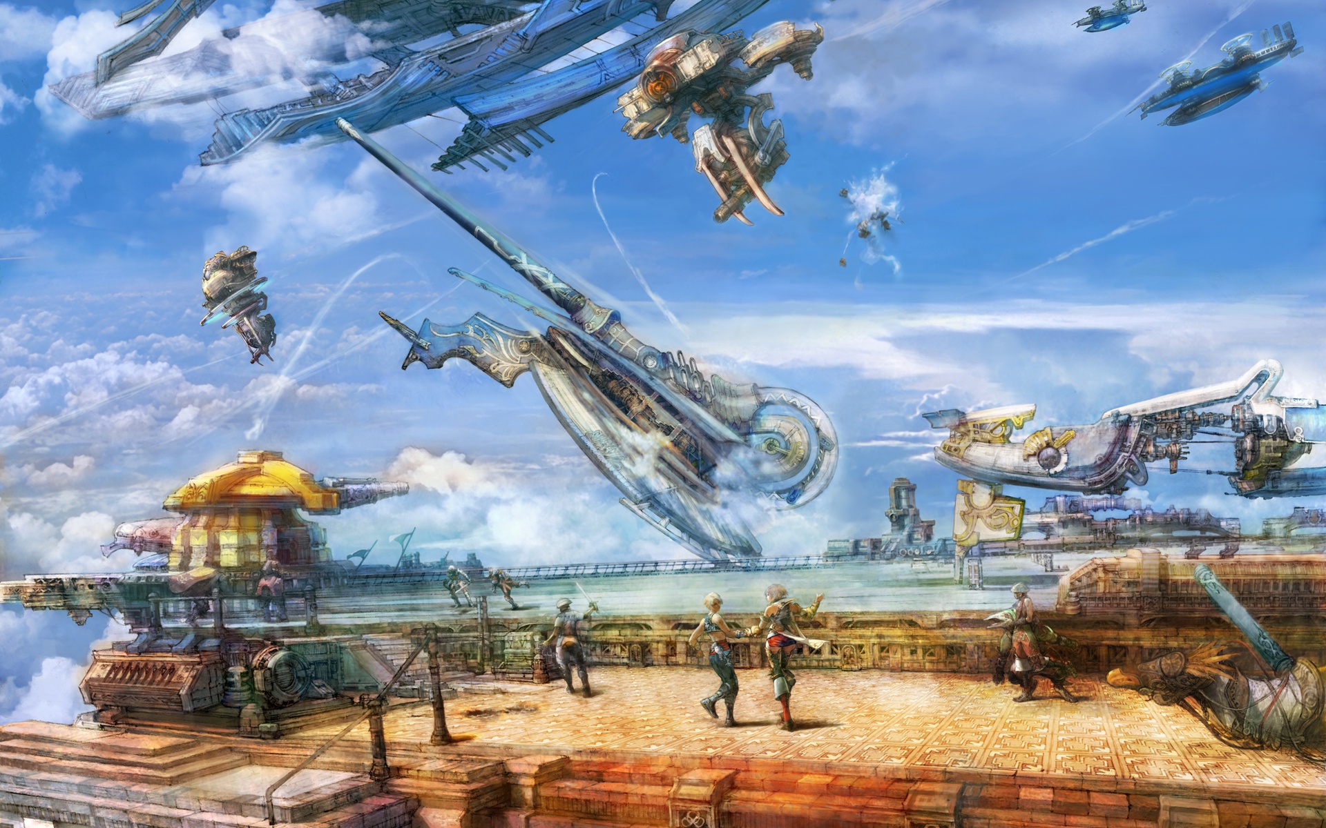 最终幻想高清壁纸失败沉思画面1920x1200