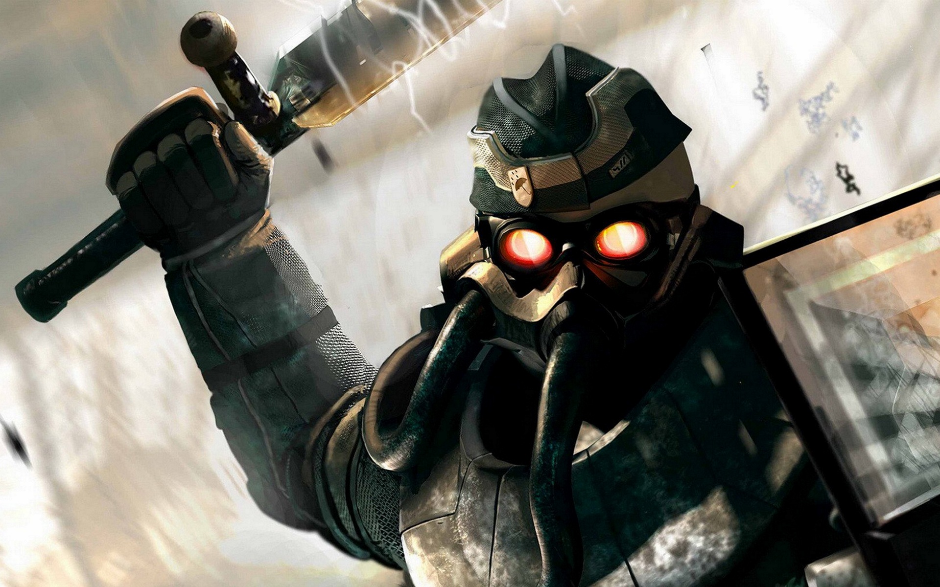 杀戮地带高清壁纸赫尔盖斯特士兵冲锋1920x1200