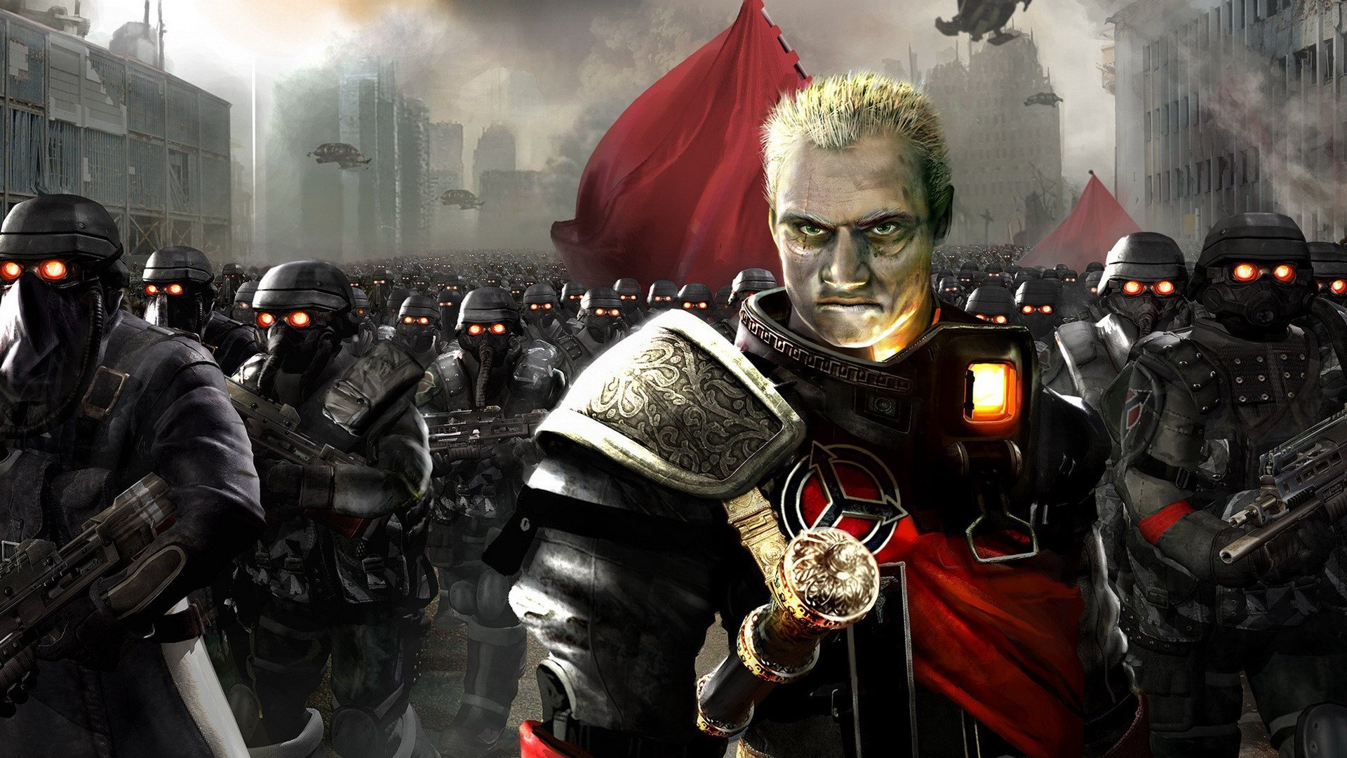 杀戮地带高清壁纸黑暗工业美学风格1920x1080