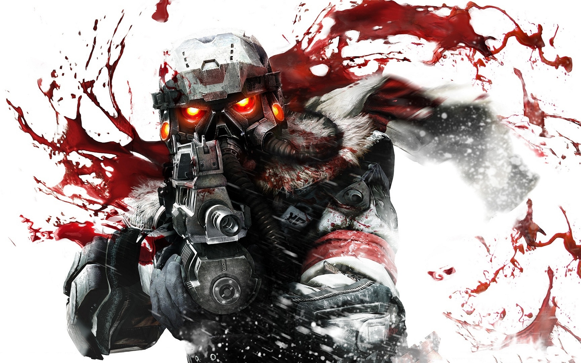 杀戮地带高清壁纸角色面具细节特写1920x1200