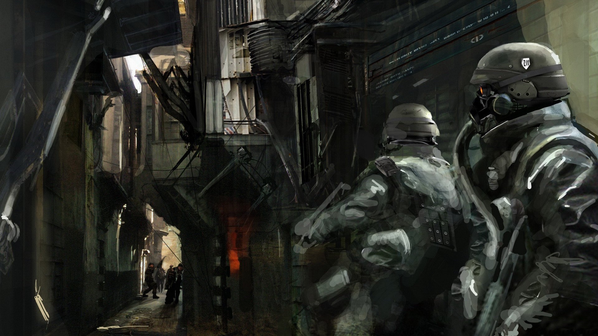 杀戮地带高清壁纸未来士兵装备写实1920x1080