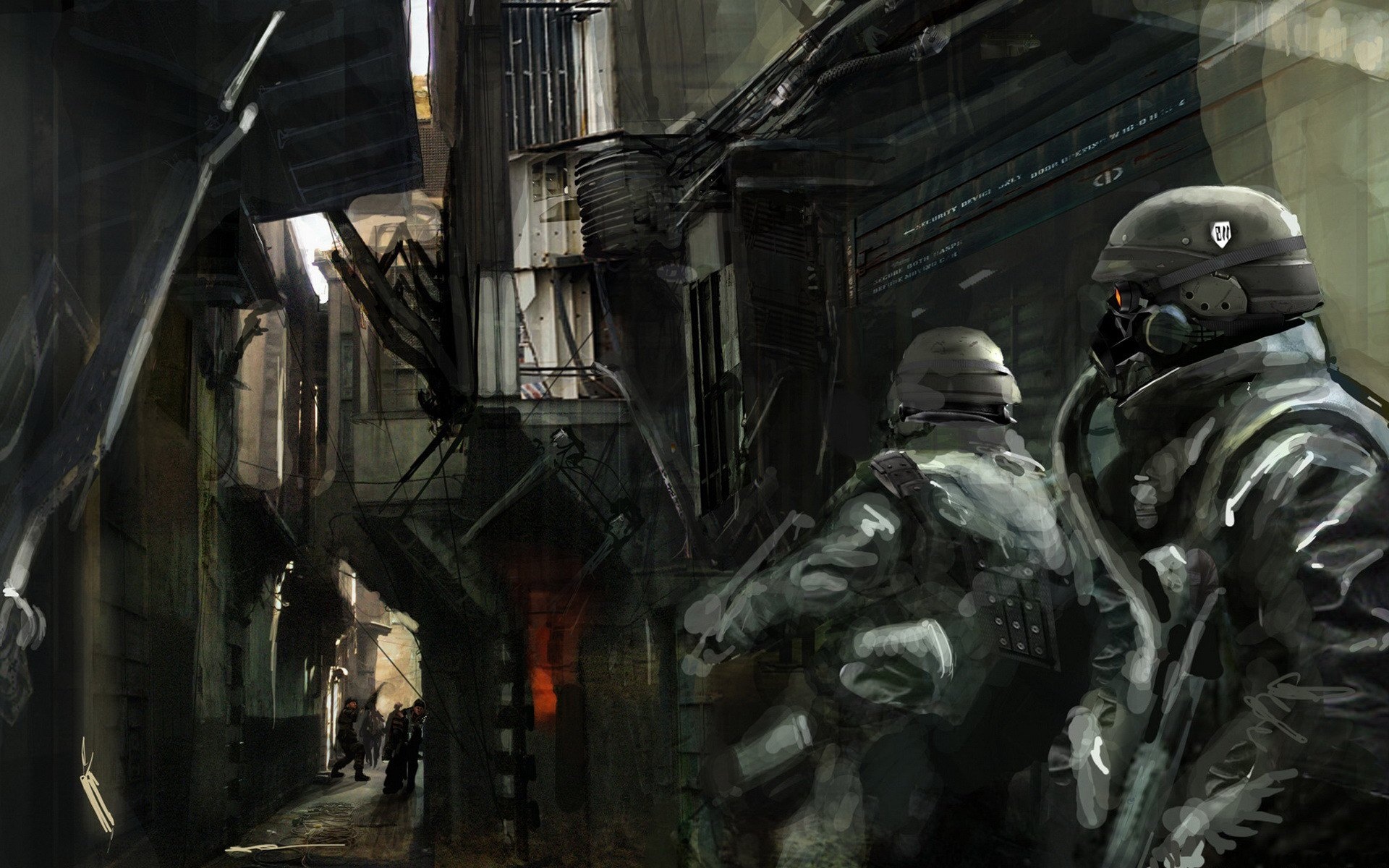 杀戮地带高清壁纸环境光影层次深度1920x1200