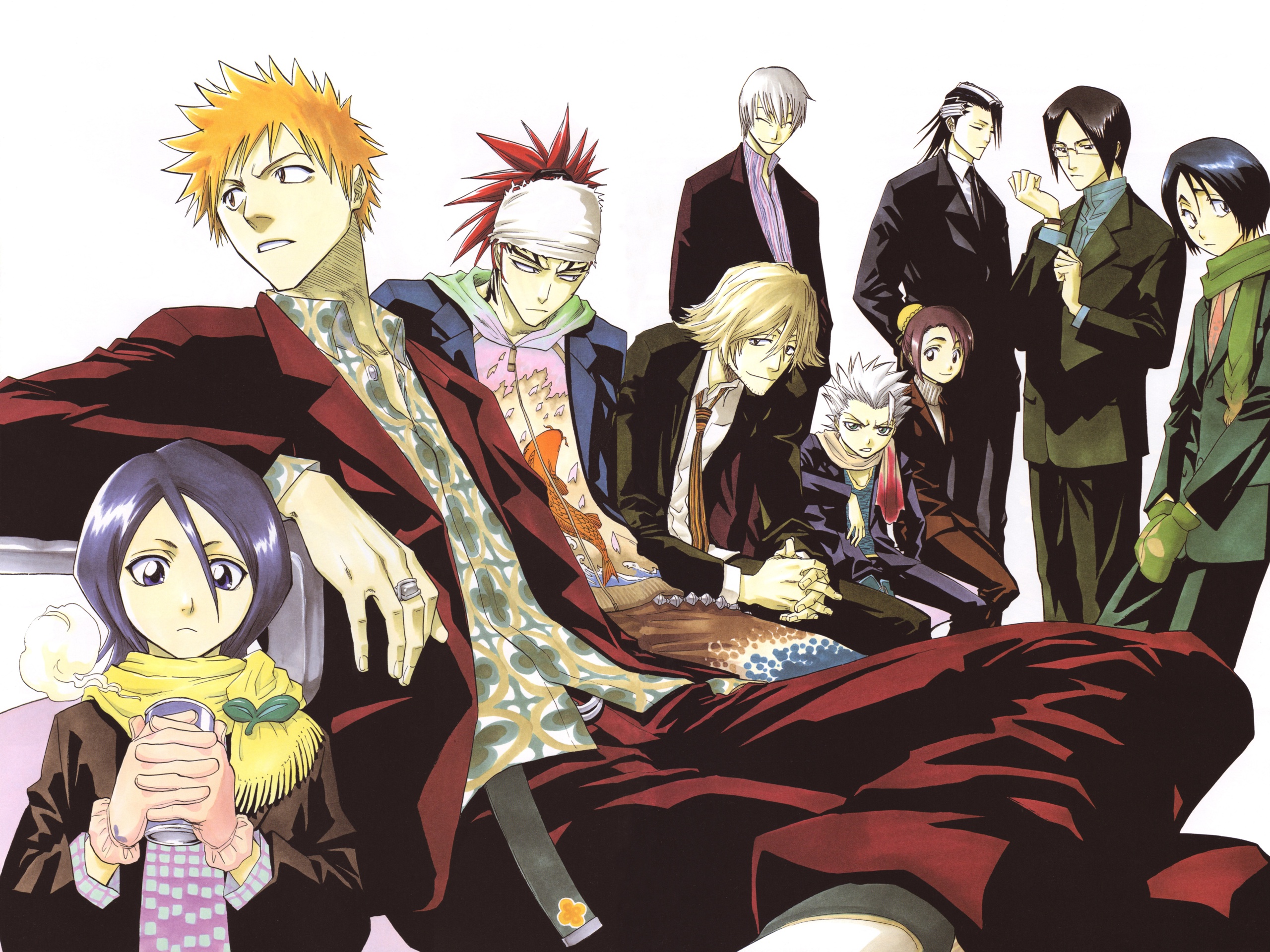 死神高清壁纸蓝染惣右介阴谋诡计2560x1920