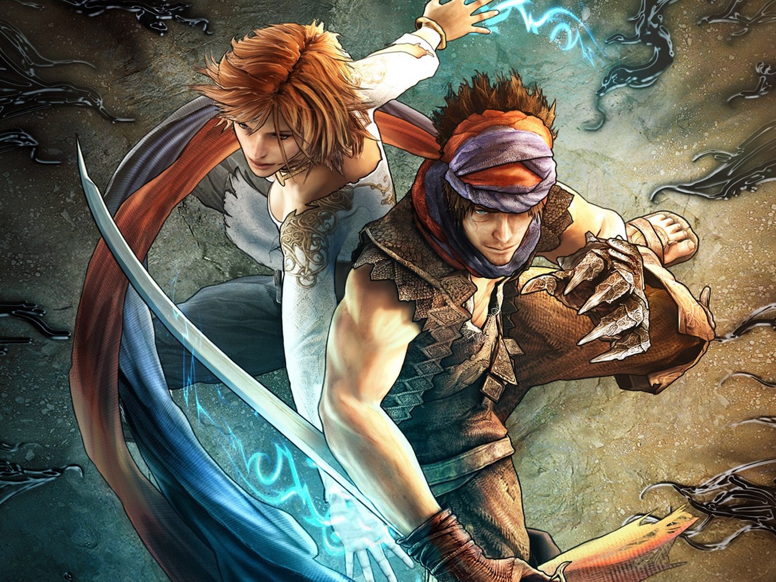 高清波斯王子墙纸奇幻时间漩涡1600x1200