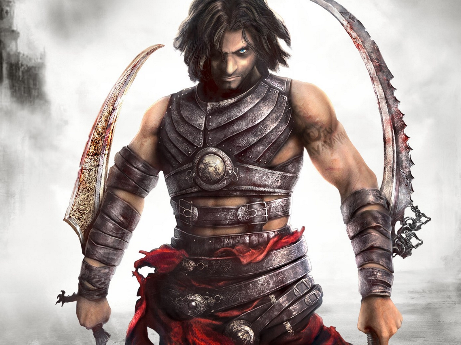 波斯王子高清壁纸绚丽沙漠夕阳1600x1200