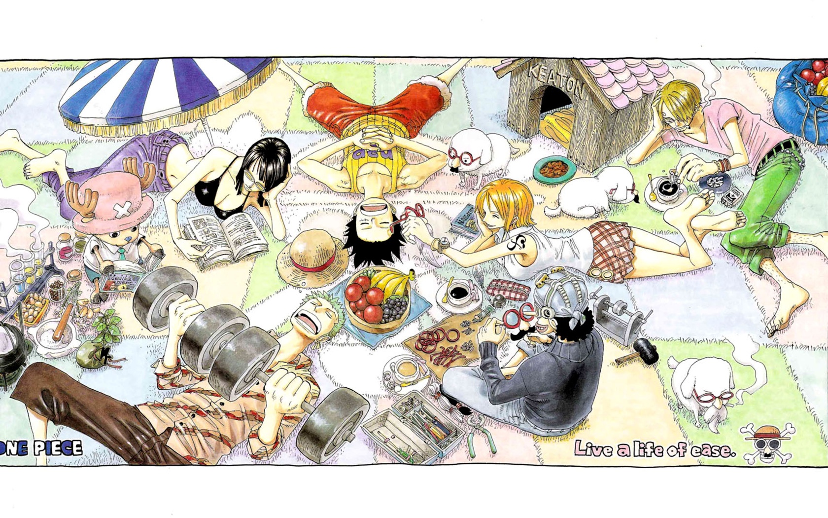 海贼王高清壁纸热血沸腾冒险启航1680x1050