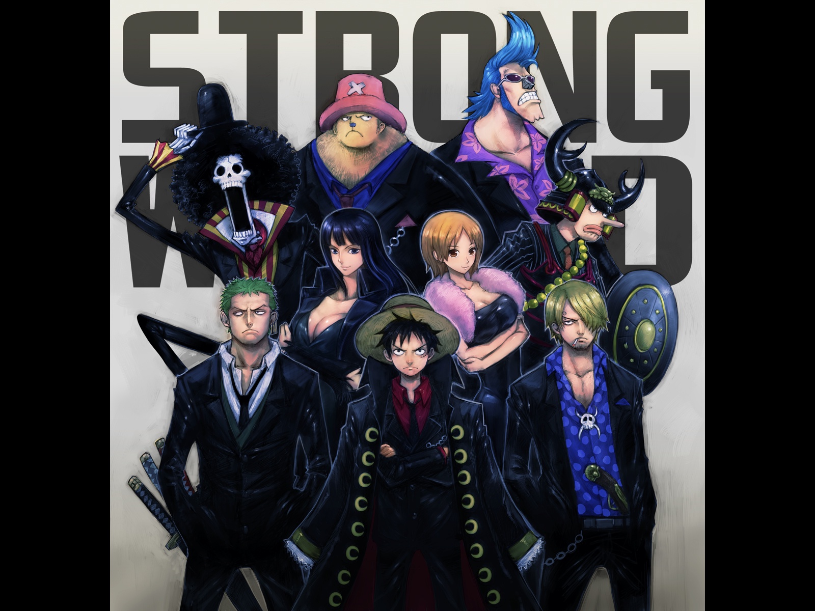 高清海贼王壁纸反派魅力暗黑深邃1600x1200