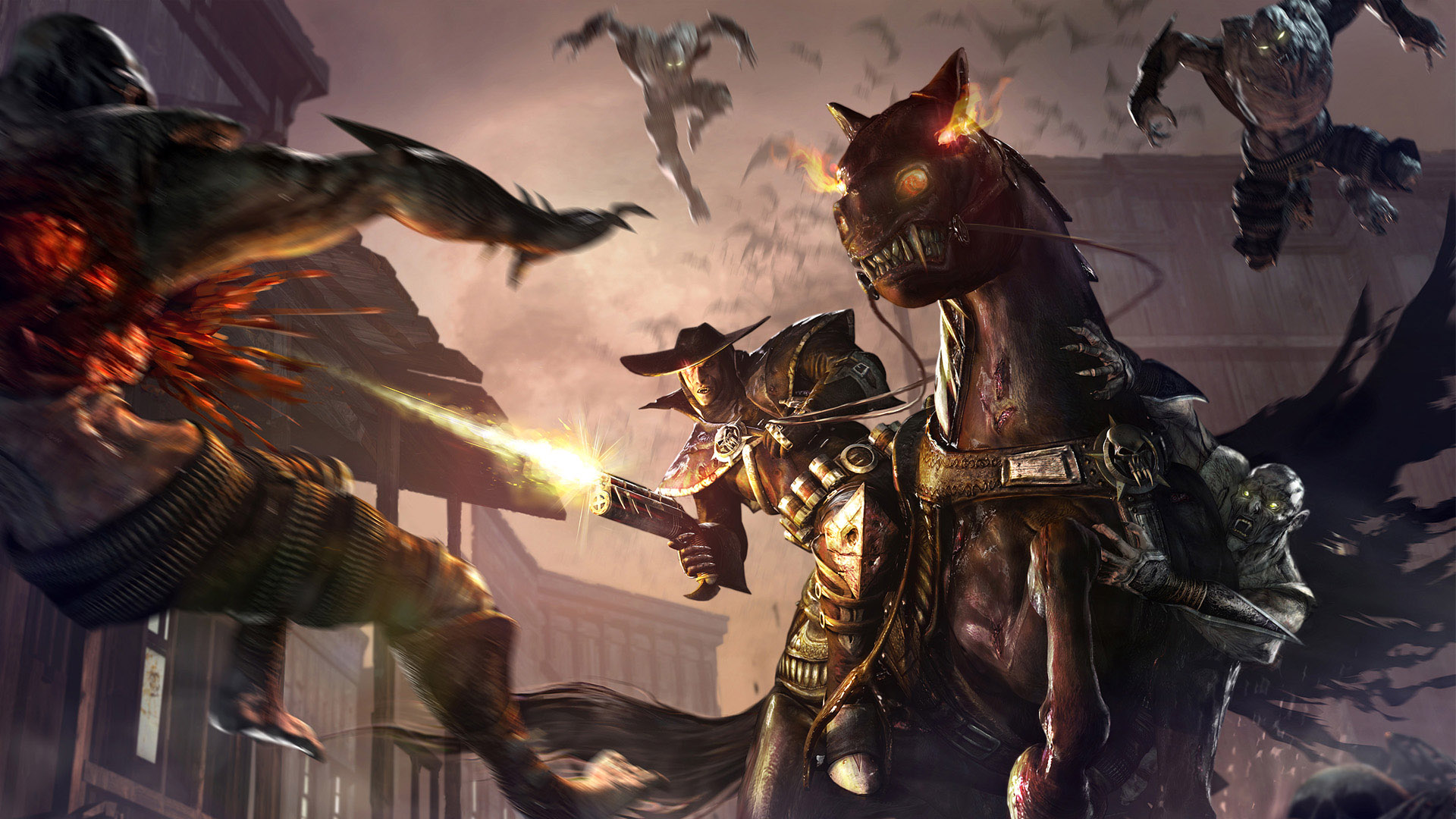 游戏怪兽超酷壁纸深渊恐惧压迫1920x1080