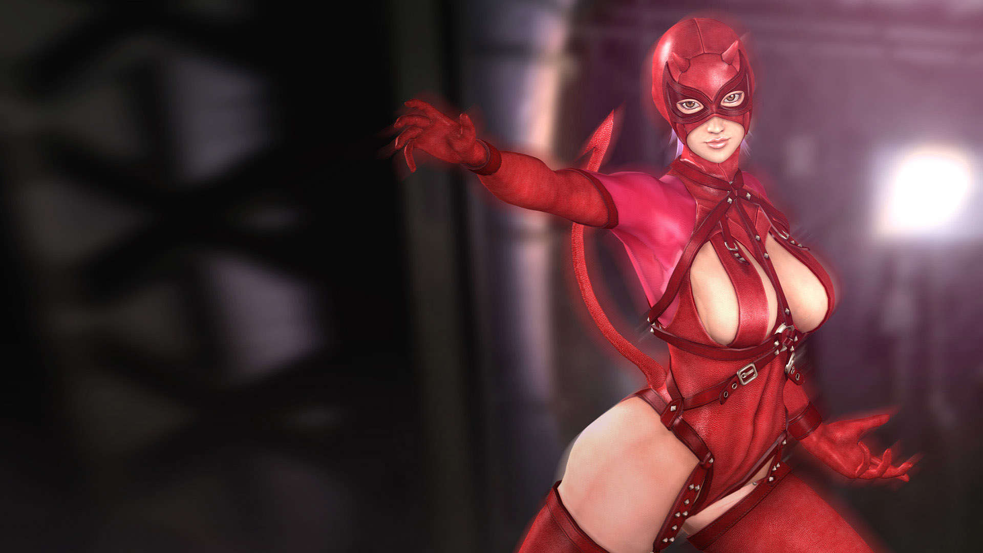 手绘游戏美女艺术插画壁纸1920x1080