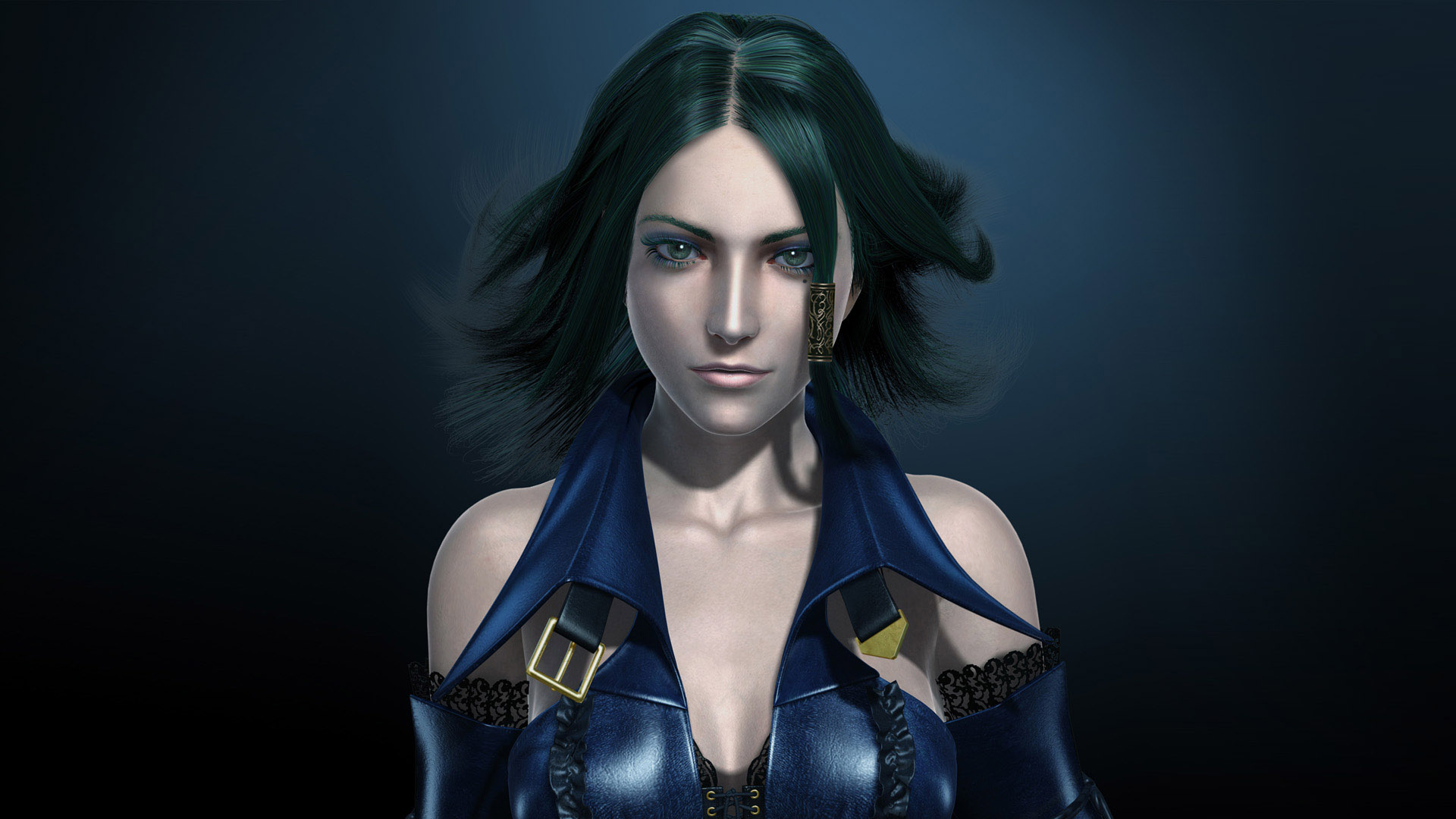 游戏美女舞蹈时的优雅动作壁纸1920x1080