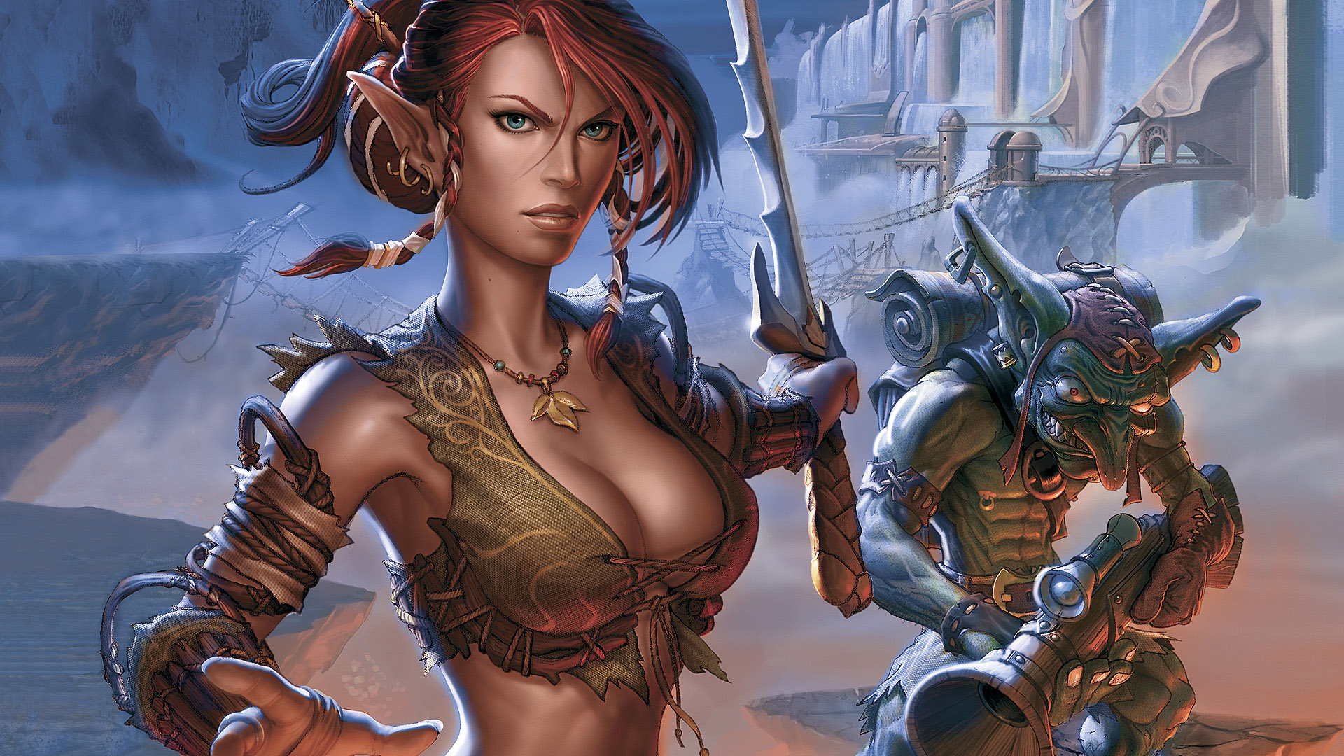 游戏美女年度最佳壁纸盘点1920x1080